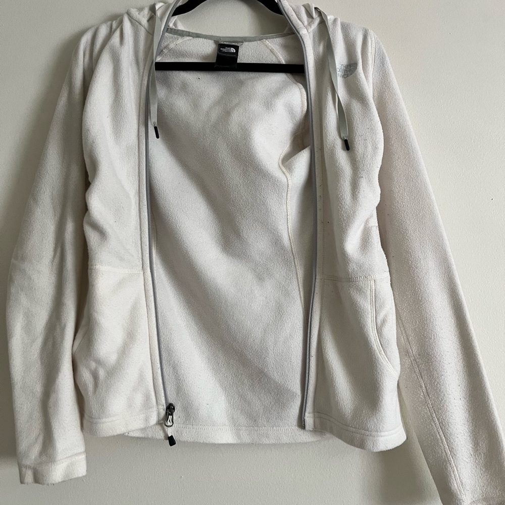 The North Face Fleece Zip Up Hoodie, Women’s Size Extra Small